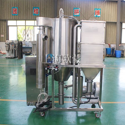 小型的壓力式噴霧干燥機(jī)設(shè)計(jì)緊湊，無需附屬設(shè)備